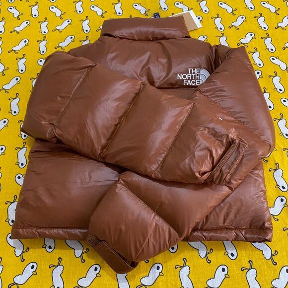 The North Face Short Down Jacket Women's Brown - Picture 10 of 10